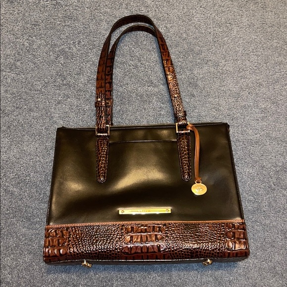 Brahmin Handbags - NEW Brahmin Black and Brown Shoulder Bag